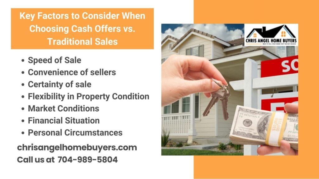 Key Factors to Consider When Choosing Cash Offers vs. Traditional Sales