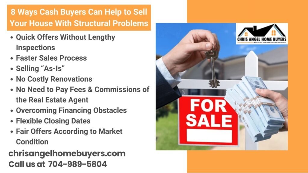 8 Ways Cash Buyers Can Help to Sell Your House With Structural Problems